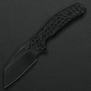 Critical Strike Shamu B510-BKBW VG10 folding knife, front view
