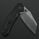Critical Strike Shamu B510-BKTM VG10 folding knife, blade detail