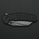 Critical Strike Shamu B510-BKTM VG10 folding knife, handle detail
