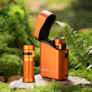Olight Baton 4 Premium Orange 1300 Lumen Rechargeable EDC Flashlight w/ Charging Case