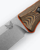Benchmade Saddle Mountain Skinner 15002-1 Richlite and G10 handle detail