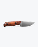 Benchmade Hidden Canyon Hunter 15017 side profile – stabilized wood handle