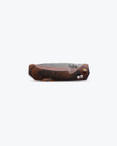 Benchmade Grizzly Creek 15062 closed view – stabilized wood handle