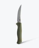 Benchmade Meatcrafter 15505 front view – 4″ CPM-154 trailing point fixed blade