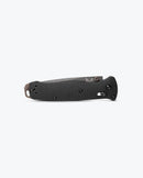 Benchmade Bailout 537GY-03 closed view showing black aluminum handle