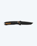 Benchmade Bailout® 537BK-10 – 3.38" S90V Tanto Blade – Carbon Fiber Handle – Black Cerakote Finish