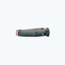 Benchmade Bailout 537FE-2601 open position showing 3.38″ CPM-S90V tanto blade