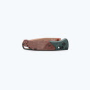 Benchmade Bugout 535FE-2602 open position showing 3.24″ CPM-S90V drop point blade