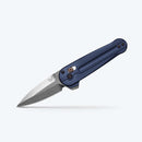 Benchmade Lowden 491 Crater Blue Folding Knife M390 Steel, AXIS® Lock