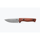 Benchmade SlipRidge Fixed Combo 15650 – 3.7" MagnaCut Drop-Point Fixed Blade with Dark Stabilized Wood & Gut Hook