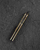 Bestech Mini Taipan BT2603B bronze titanium handle and frame lock detail