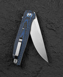 Bestech ASCOT BG19C EDC carry – 137g premium folding knife with carbon fiber G10 handle