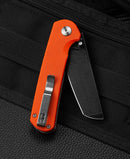 Bestech SLEDGEHAMMER BG31A-2 side view – liner lock, steel clip, ceramic ball bearing pivot