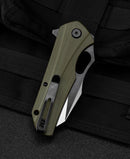 Bestech OPERATOR BG36C spine detail – 0.15 inch blade thickness, black stonewash finish