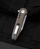 Bestech SYNTAX BG41B spine detail – Liner Lock, 154CM blade thickness 0.118″