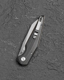 Bestech Snakebird BG58C Button Lock detail – push-button release mechanism