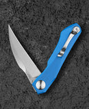 Bestech IVY BG59B spine detail – 14C28N stonewash blade spine with clean finish