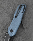 Bestech Toddler BG64E liner lock detail – sprung steel liner lock engaged on blade tang