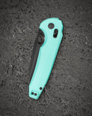 Bestech Noctar BG66F side view – Grzegorz Grabarski design, 142g, ceramic ball bearing pivot