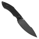 Tenable Luccio G007A2 – 3.81" Blackwash 14C28N Blade, Black G10 Handle