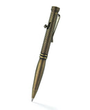 Bestechman Scribe BM16E bronze stonewash finish detail – layered bronze and black stonewash titanium surface