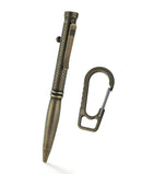 Bestechman Scribe BM16E carabiner detail – 2.13" titanium carabiner, bronze stonewash finish
