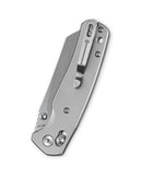 Bestechman Cicada's Wing BMK06-S-7 blade detail – 3.15" 10Cr15MoV Stonewash, Stainless Steel, B-Lock
