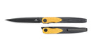 Bestechman LANZA BMK14F black and yellow G10 handle – two-tone scales, liner lock
