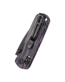 Bestechman SPRITE BMK21E open position – 5.59" overall, M390 black stonewash, B-Lock deployed