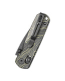 Bestechman SPRITE BMK21F open position – 5.59" overall, M390 black stonewash, B-Lock deployed