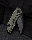 Bestech 2500 Delta BT2006D blade detail – 2.52" S35VN black stonewash, 3.5mm thick