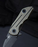 Bestech 2500 Delta BT2006D closed carry – 3.5" closed, bronze titanium clip, pocket carry