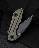 Bestech 2500 Delta BT2006D side view – bronze titanium handle, Poltergeistworks design