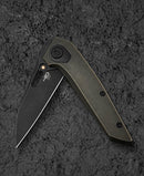 Bestech VK-Void BT2305D clip detail – titanium pocket clip black bronze stonewash finish
