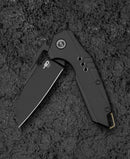 Bestech Nyxie 3 BT2308B full view – compact all-black EDC folder 4.03 inch closed