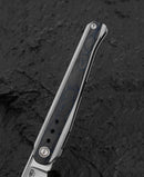 Bestech Spear Phisher BT2405B pivot detail – ceramic ball bearing system for smooth deployment
