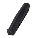 Kansept Integra T1042A2 – 3.63" Stonewashed 154CM Drop Point Blade, Black G10 Handle, Frame Lock – Designed by JK Knives