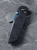 Pro-Tech TR-3 Integrity CCKSF26.INT.1 closed view showing topographic textured black handle