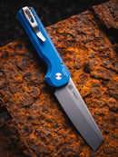 Pro-Tech Slimfoot CCKSF26.Slimfoot.1 closed view showing polished deep carry clip