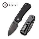 We Knife Co Ltd Baby Banter 2.34" Nitro-V Black G10 C19068S-2