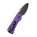 We Knife Co Ltd Baby Banter 2.34" Nitro-V Purple G10 Black C19068S-4