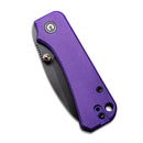 We Knife Co Ltd Baby Banter 2.34" Nitro-V Purple G10 Black C19068S-4