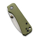 We Knife Co Ltd Baby Banter 2.34" Nitro-V Green G10 C19068S-5