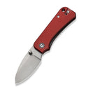 We Knife Co Ltd Baby Banter 2.34" Nitro-V Burgundy G10 C19068S-6
