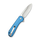 We Knife Co Ltd Elementum II 2.96" Nitro-V Aluminum Blue C18062PD-2