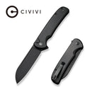 We Knife Co Ltd Chevalier II 3.47" 14C28N Aluminum Black C20022B-1