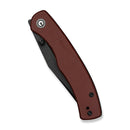 We Knife Co Ltd Clingman 2.99" Nitro-V Burgundy G10 C23065-2