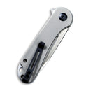 We Knife Co Ltd Elementum 2.96" D2 G10 Gray Stainless Steel C907B