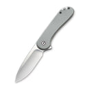 We Knife Co Ltd Elementum 2.96" D2 G10 Gray Stainless Steel C907B