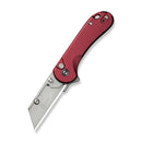 We Knife Co Ltd Elementum Utility 2.26" 6Cr13 Aluminum Burgundy C23039B-5